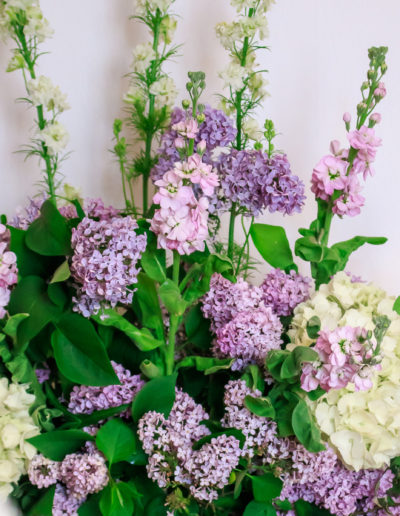 lilac flower arrangement