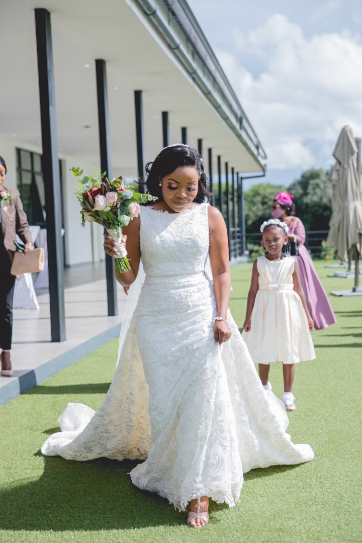 Jacqui James Bride Susa, catherdral gown